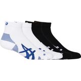 ASICS - Cushion Run - Sportsokken - Wit/Zwart - Set van 2 Paar - Driekwart Lengte
