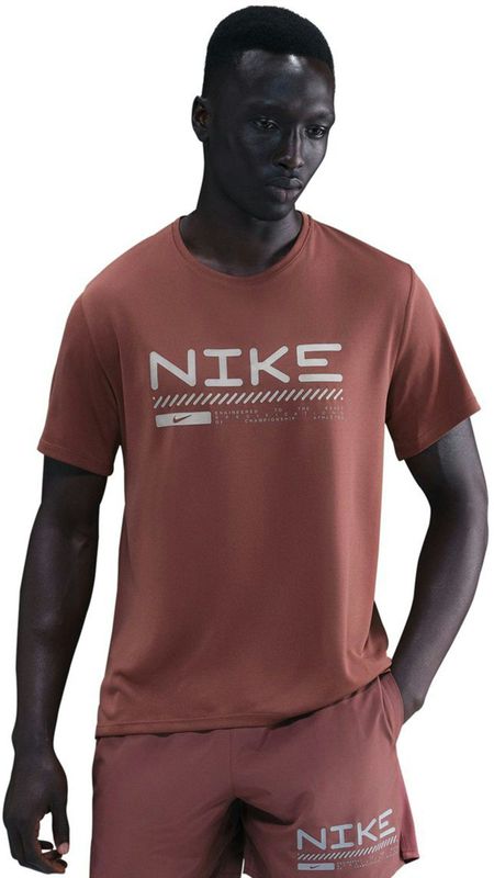 Nike Miler Winterized T-shirt Heren