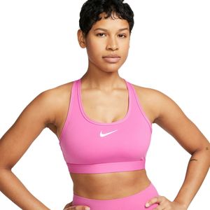 Nike - Swoosh - Sport-bh - Blauw - Medium Support