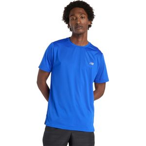 New Balance - Sport Essentials - T-shirt - Zwart - Gerecycled Polyester