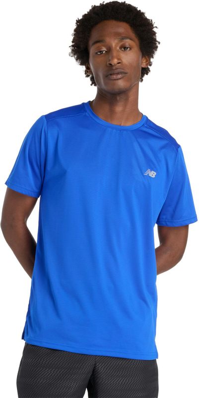 New Balance - Sport Essentials - T-shirt - Zwart - Gerecycled Polyester
