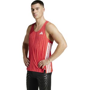 Adidas Functioneel T-Shirt 'Adizero' - Zijdelingse Inkepingen - Mouwloos