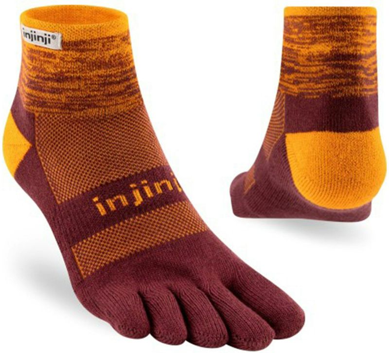 Injinji Trail Midweight Mini-Crew/Coolmax Socks Unisex