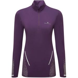 Ronhill Tech Reflect Half Rits Lange Mouw T-shirt