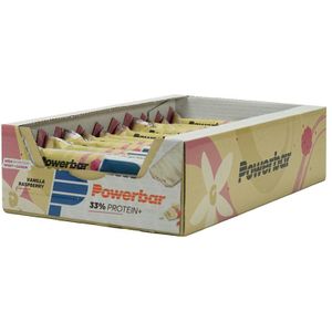 Powerbar Protein Plus 33% Bar Vanilla-Raspberry 90 Gram Box Unisex