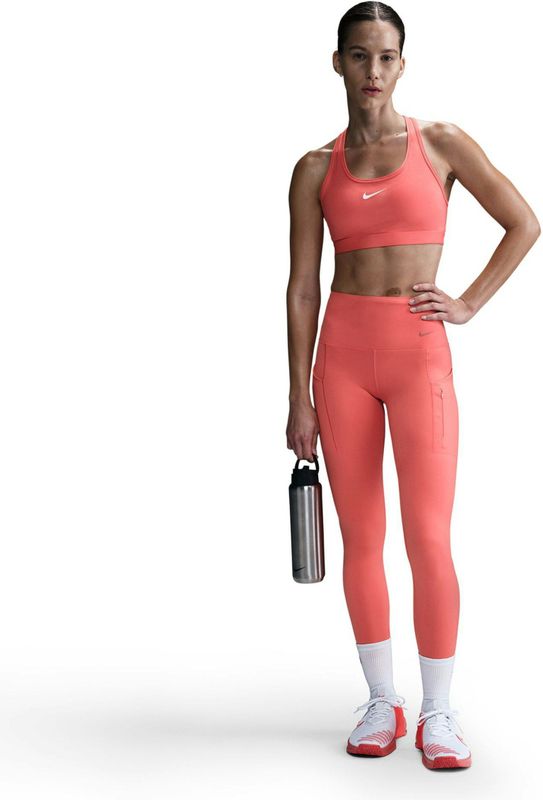 Nike - Dri-FIT Go High Rise - Sportlegging - Roze