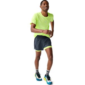 Brooks High Point 5 Inch 2-in-1 Shorts 2.0 Heren