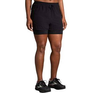 Brooks High Point 3 Inch 2-in-1 Short Dames