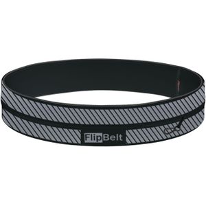 Flipbelt Classic Reflective - Running belt - Zwart - Maat XS
