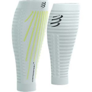 Compressport - R2 Aero - Compressietubes en Compressiesokken - Wit/Veilig Geel