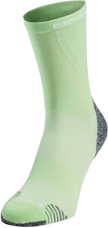 odlo ceramicool crew hardloopsokken groen