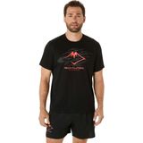 Asics - Fujitrail T-shirt - Korte Mouwen - Geel - 100% Polyester