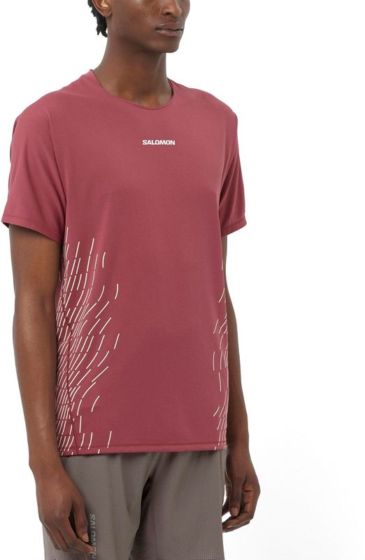 Salomon - Sense Aero Graphic - T-shirt - Heren