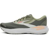 BROOKS Adrenaline GTS 24 Weatherized, herensneakers, 40 EU, Groen Grijs Oranje, 40 EU