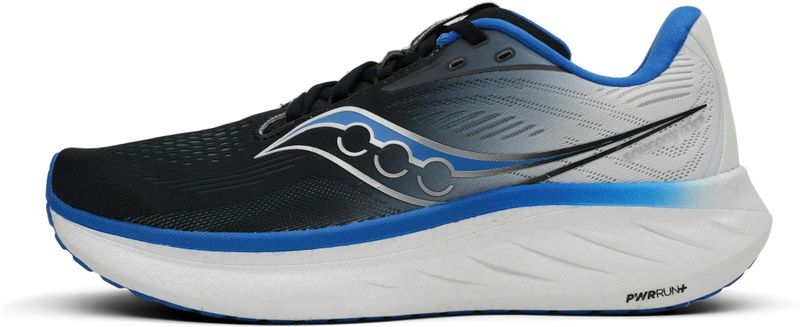 Saucony - Ride 18 - Hardloopschoenen - Zwart - PWRRUN+ Demping