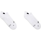 Nike - Multiplier Running No Show Socks - White Running Socks-34 - 38