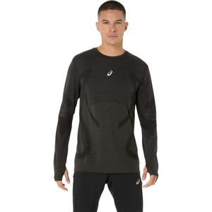 ASICS - Road Seamless Shirt - Sportshirt - Zwart - ACTIBREEZE™-technologie