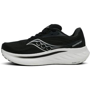 Saucony - Ride 18 - Hardloopschoenen - Zwart - Mesh