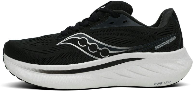 Saucony - Ride 18 - Hardloopschoenen - Zwart - Mesh