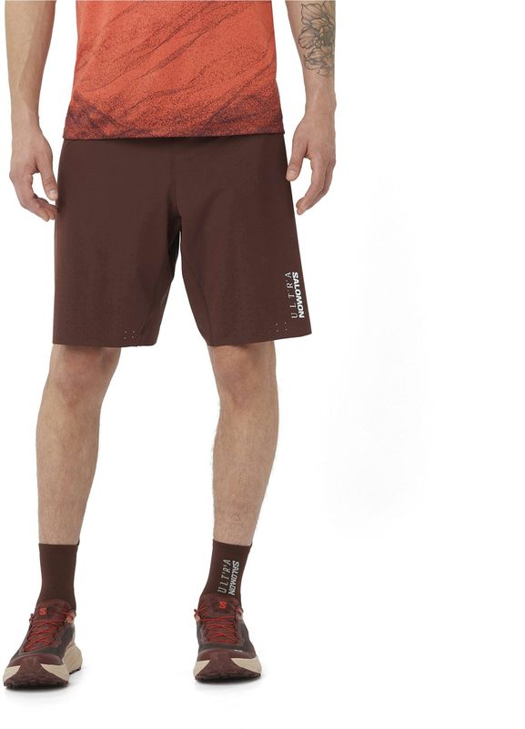 Salomon - S/Lab Ultra 2in1 Shorts - Hardloopshort - Zwart - Ademend Materiaal