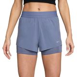 Nike - Swift Dri-FIT Mid-Rise 2-in-1 Shorts - Dames