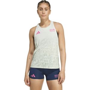 adidas - Berlin-Marathon 2025 - Tanktop - Groen - All Over Print