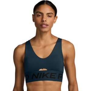 Nike Pro Indy Plunge Dri-FIT Medium Support Padded Sports Bra Dames