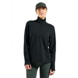 Odlo - ESSENTIAL THERMAL - Dames Sporttrui - Zwart - Mid Layer 1/2 Zip