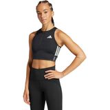 Adidas - Adizero Crop Top - Zwart - 79% Gerecycled Polyester