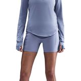 Nike Swift strakke hardloopshorts met binnenbroekje, hoge taille en zakken voor dames (10 cm) - Blauw