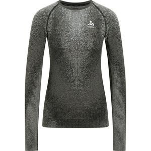 Odlo - Bl Top Crew Neck L/S Blackcomb Eco - Ondershirt - Black