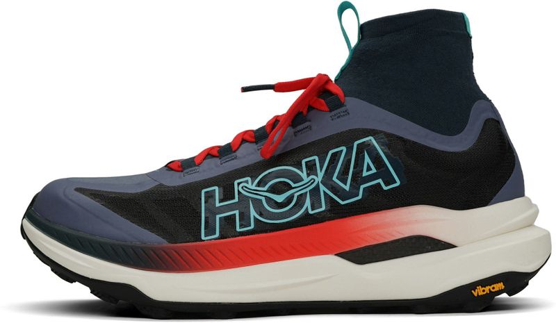 Hoka - Tecton X 3 - Damesschoenen - Blauw Rood - Hardloopschoenen