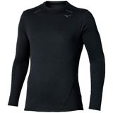 Mizuno Tech Thermal Charge Long Sleeve Tee Zwart Heren Maat S