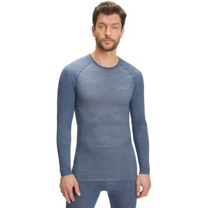 FALKE heren lange mouw shirt Wool-Tech Light - thermoshirt - blauw (capitain)