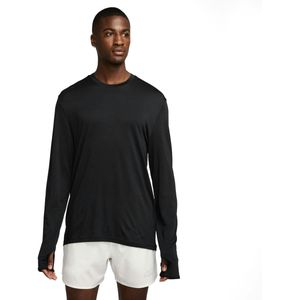 Nike - Run Wool Dri-FIT ADV - Hardlooptop - Zwart - Lange Mouwen