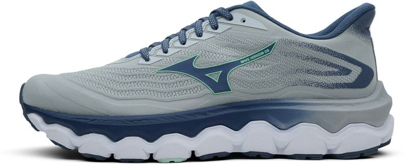 Mizuno WAVE HORIZON 8 Hardloopschoenen Pearl Blue/Vintage Indigo/Neo Mint