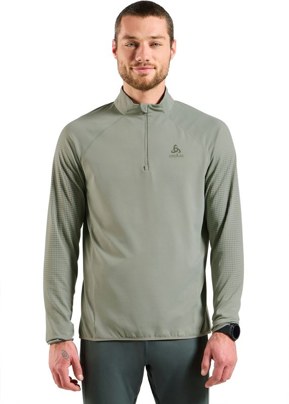 Odlo - Zeroweight Warm - Sweatshirt - Halve Rits