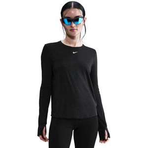 Nike One Classic Dri-FIT - Damestop met Lange Mouwen - Rood