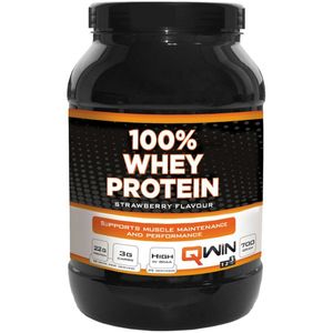 QWIN 100% Whey Protein 700g Strawberry