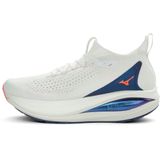 Mizuno - NEO VISTA 2 - Hardloopschoenen - Wit/Striking Coral/Iris Bloom - Dames