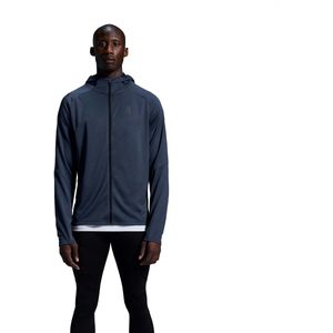 On Climate Zip Hoodie Hardloopjack (Heren |blauw)