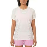 Salomon - Sense Aero SS Tee GFX - T-shirt - Whisper White/White