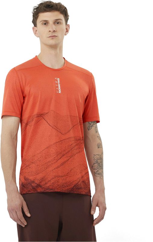 Salomon - S Lab Ultra - Jersey - Rood - Korte Mouwen