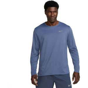 Nike - Miler Dri-FIT UV Shirt - Heren - Ademend - Zwart