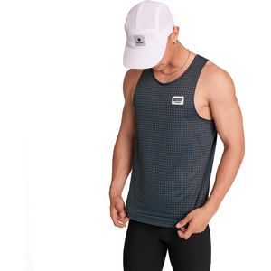 SAYSKY Houndstooth Combat Singlet Heren