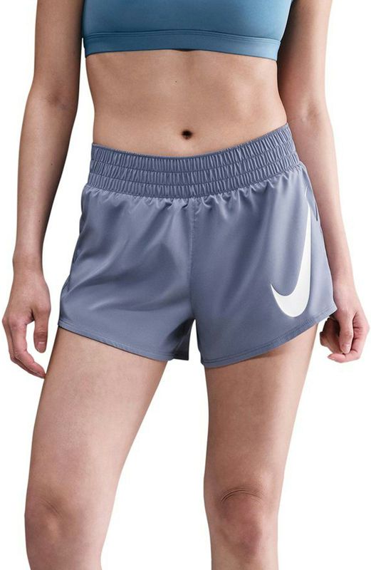 Nike One Swoosh Dri-FIT Mid-Rise 3 Inch Brief-Lined Hybrid Shorts Dames