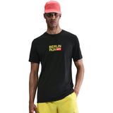 Nike - Hardloopshirt - Zwart - Korte Mouwen - Dri-FIT