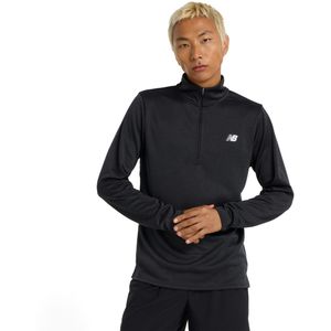 New Balance Sport Knit Quarter Zip Shirt Heren
