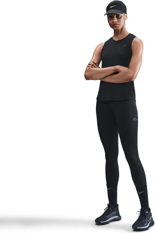 Nike - Trail 7/8-hardlooplegging - Zwart - Hoge Taille