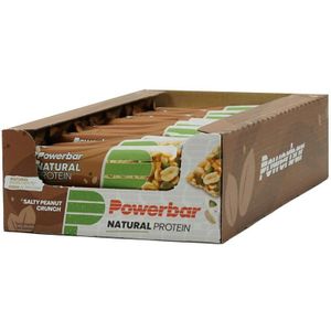 Powerbar Natural Protein Bar Salty Peanut Crunch Box